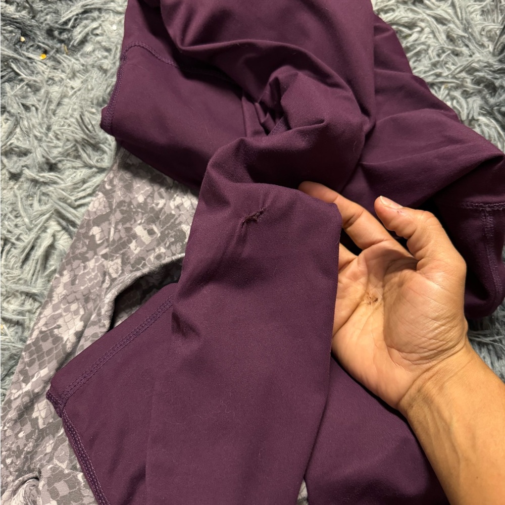 2 Size 6 Lululemon Leggins